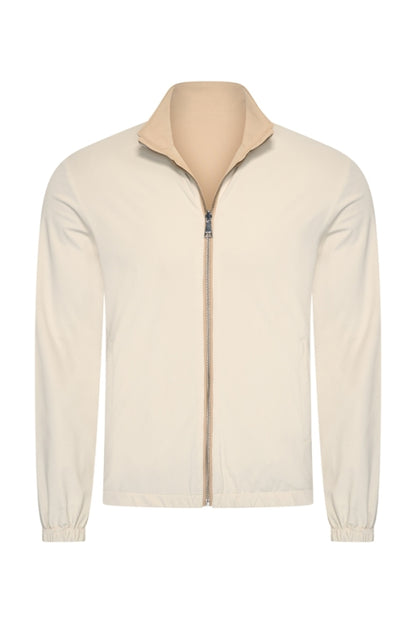 Beige & kit re-versible jacket
