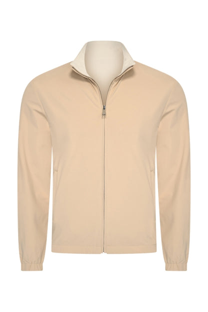 Beige & kit re-versible jacket