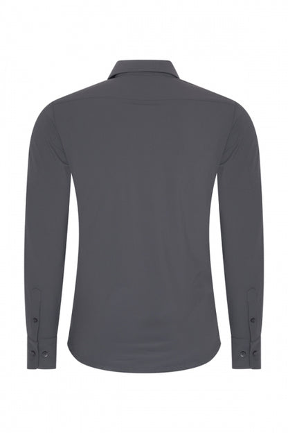 Dark grey glans blouse