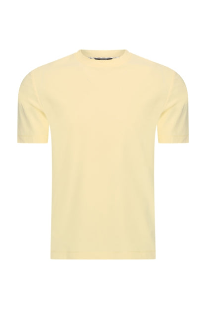 Pastel yellow shiny T-shirt
