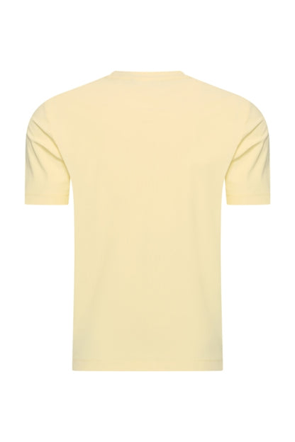 Pastel yellow shiny T-shirt