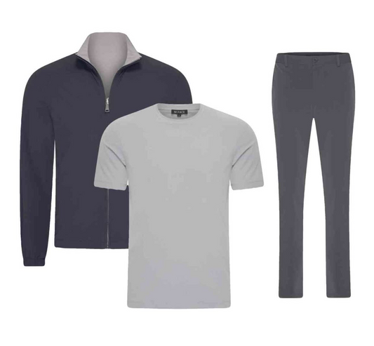 Reversible Dark grey & Elephant grey bundle