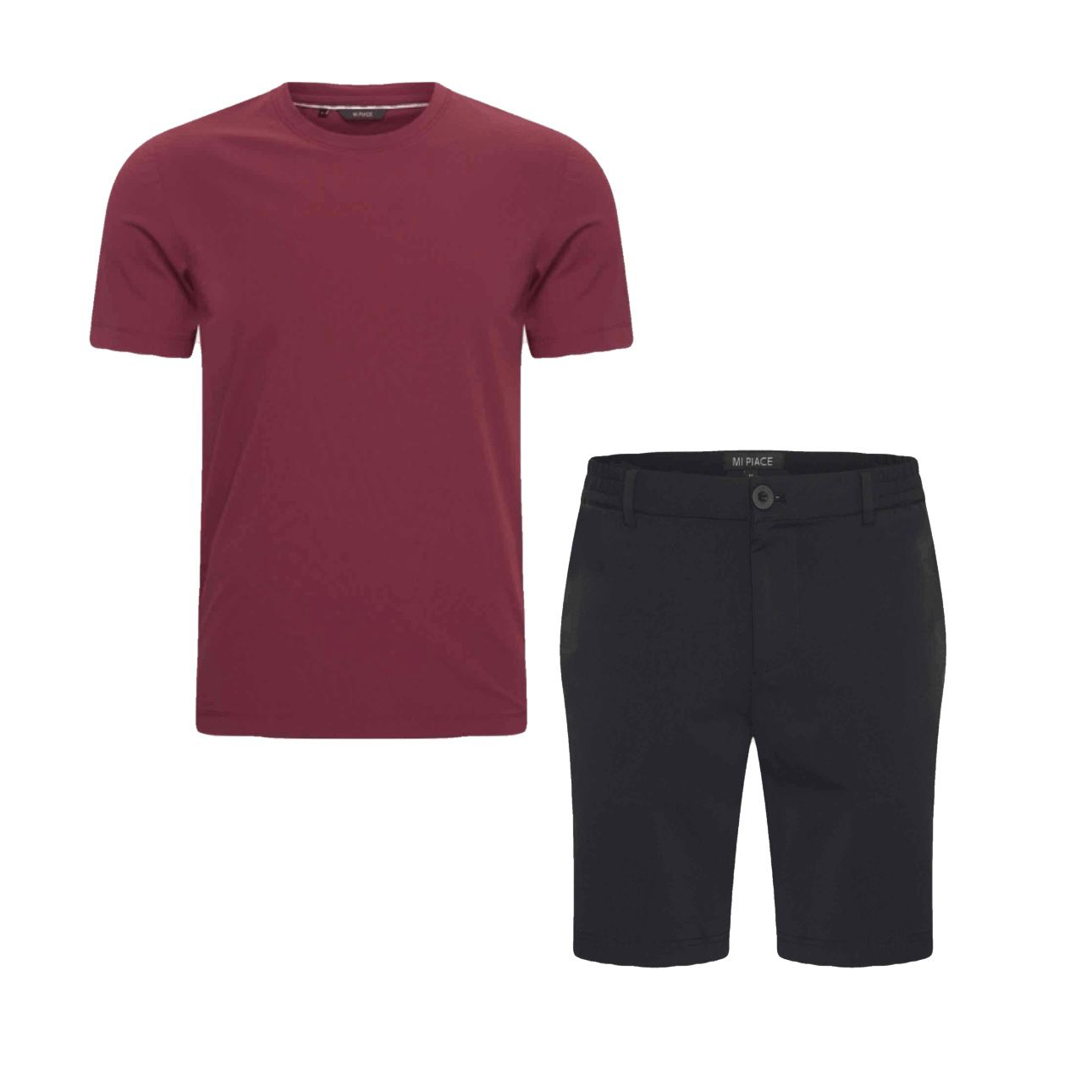 Burgundy Black Summer Set