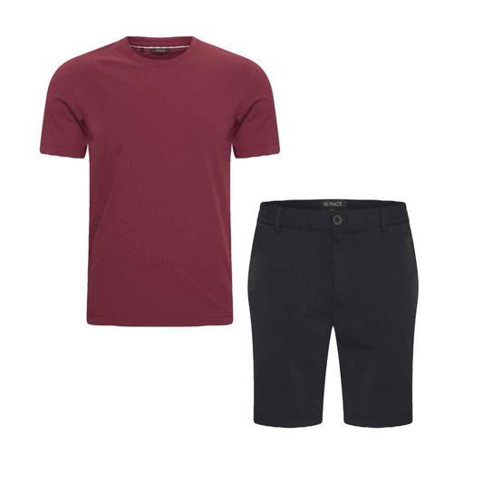 Burgundy Black Summer Set