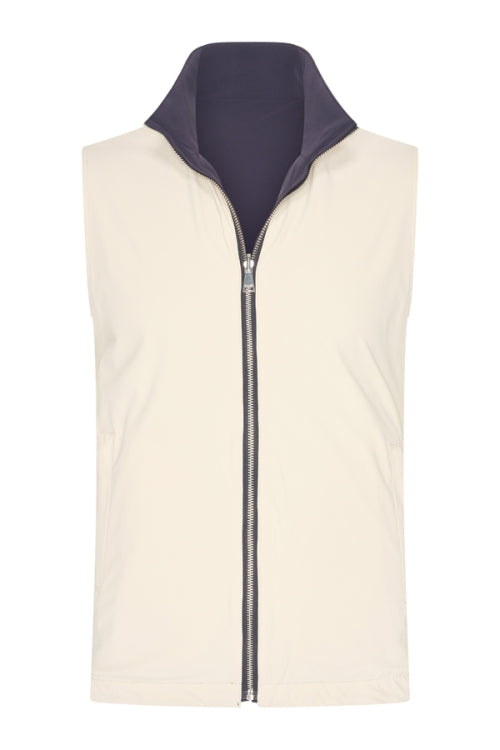 Navy & kit re-versible gilet