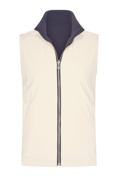 Navy & kit re-versible gilet
