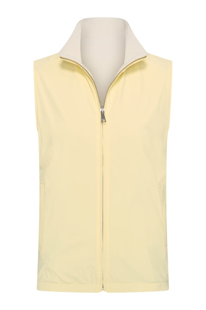 Pastel yellow & kit re-versible gilet
