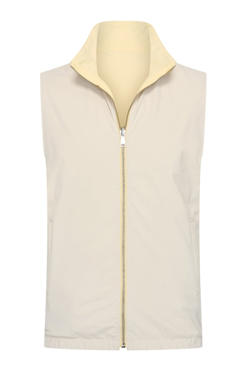 Pastel yellow & kit re-versible gilet